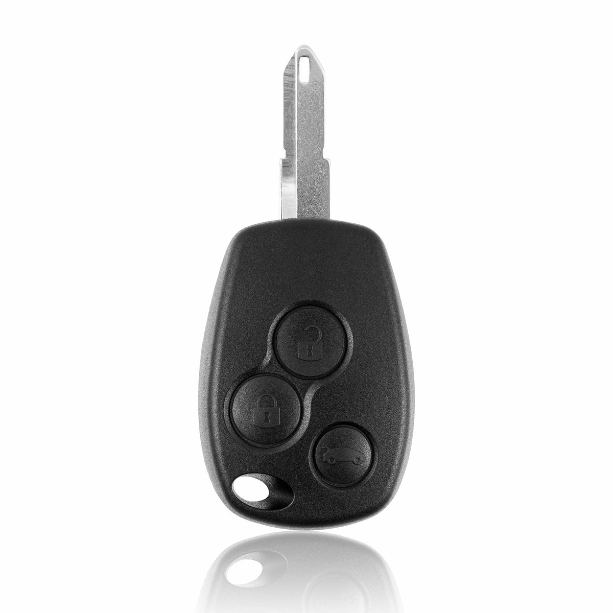 Renault Schlüsselgehäuse – 3 Tasten | mit Schlüsselbart