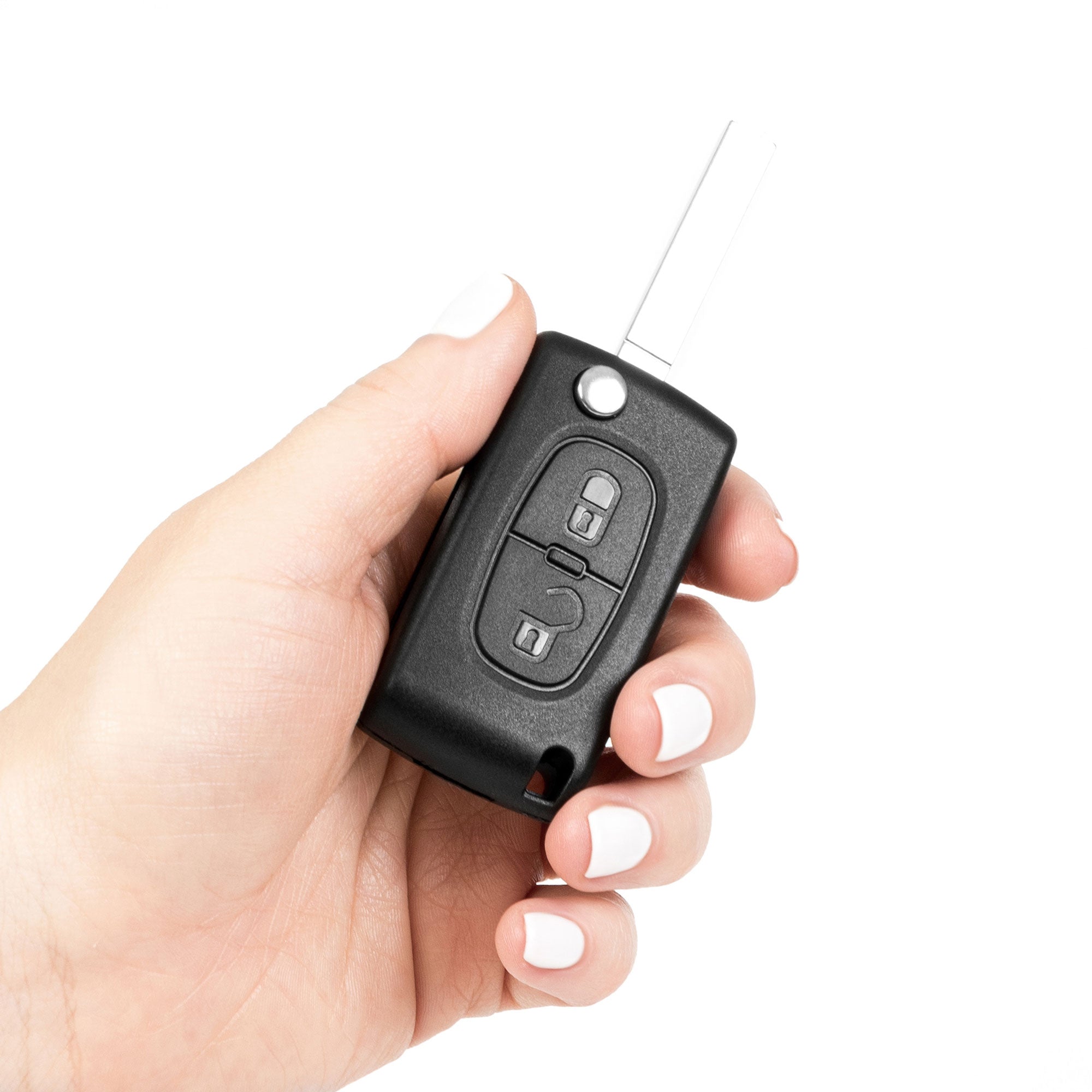 Peugeot / Citroën Schlüsselgehäuse – 2 Tasten | CE0523