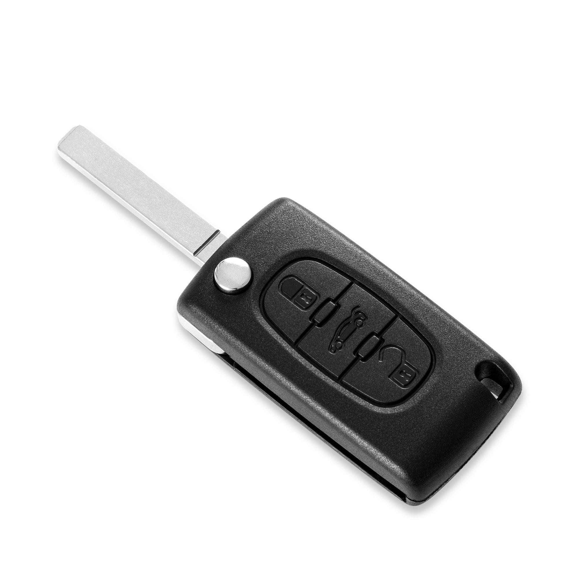 Peugeot / Citroën Schlüsselgehäuse – 3 Tasten | CE0523