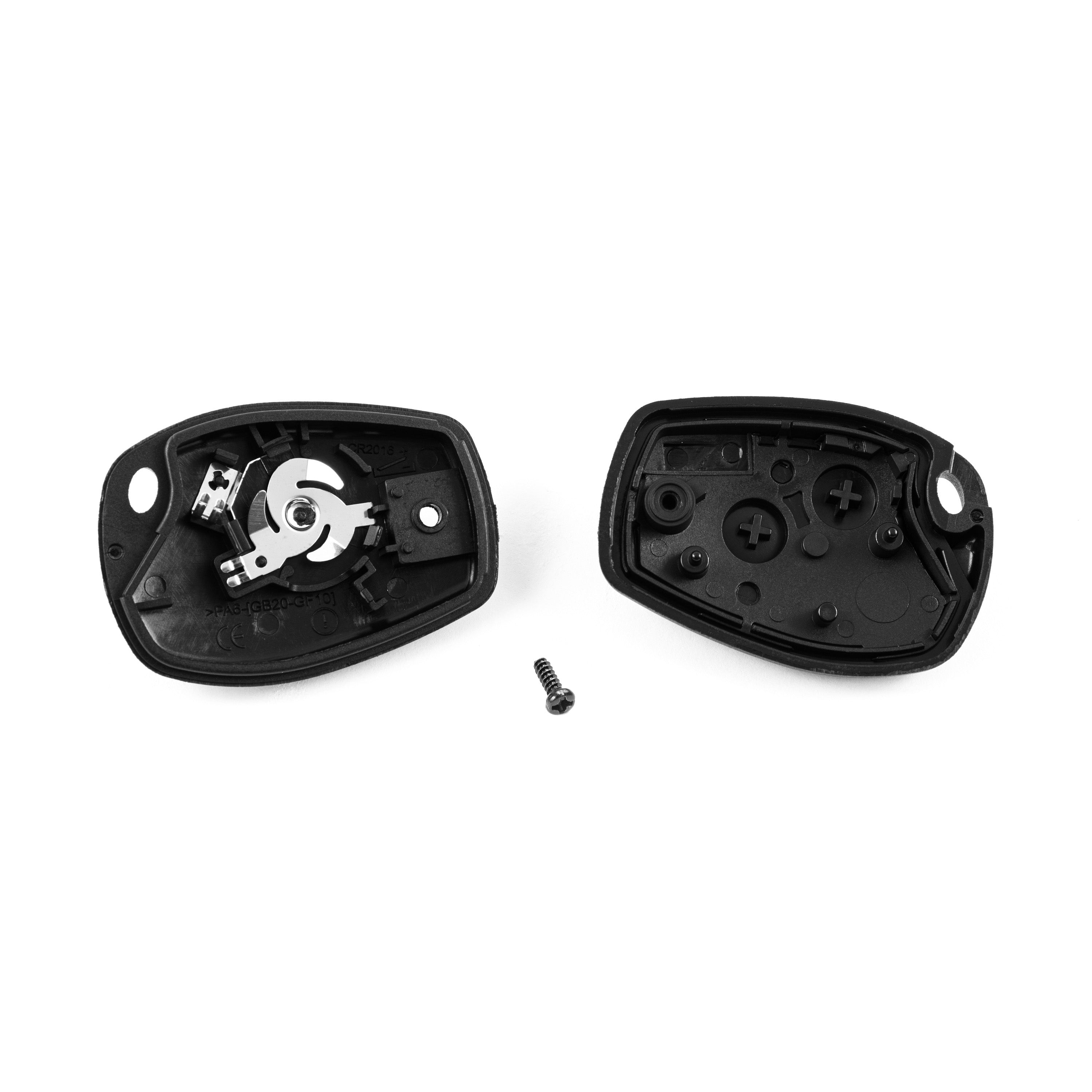 Renault / Dacia / Opel Schlüsselgehäuse – 2 Tasten | ohne Schlüsselbart | 9 × 3 mm