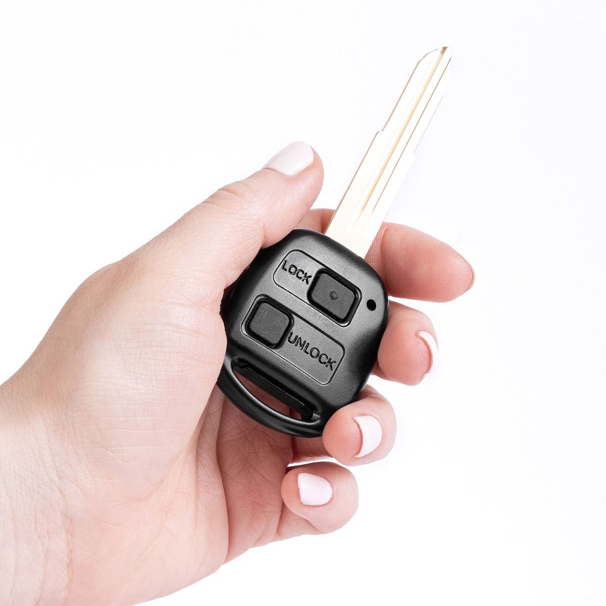 Toyota Schlüsselgehäuse – 2 Tasten | Schlüsselbart TOY41