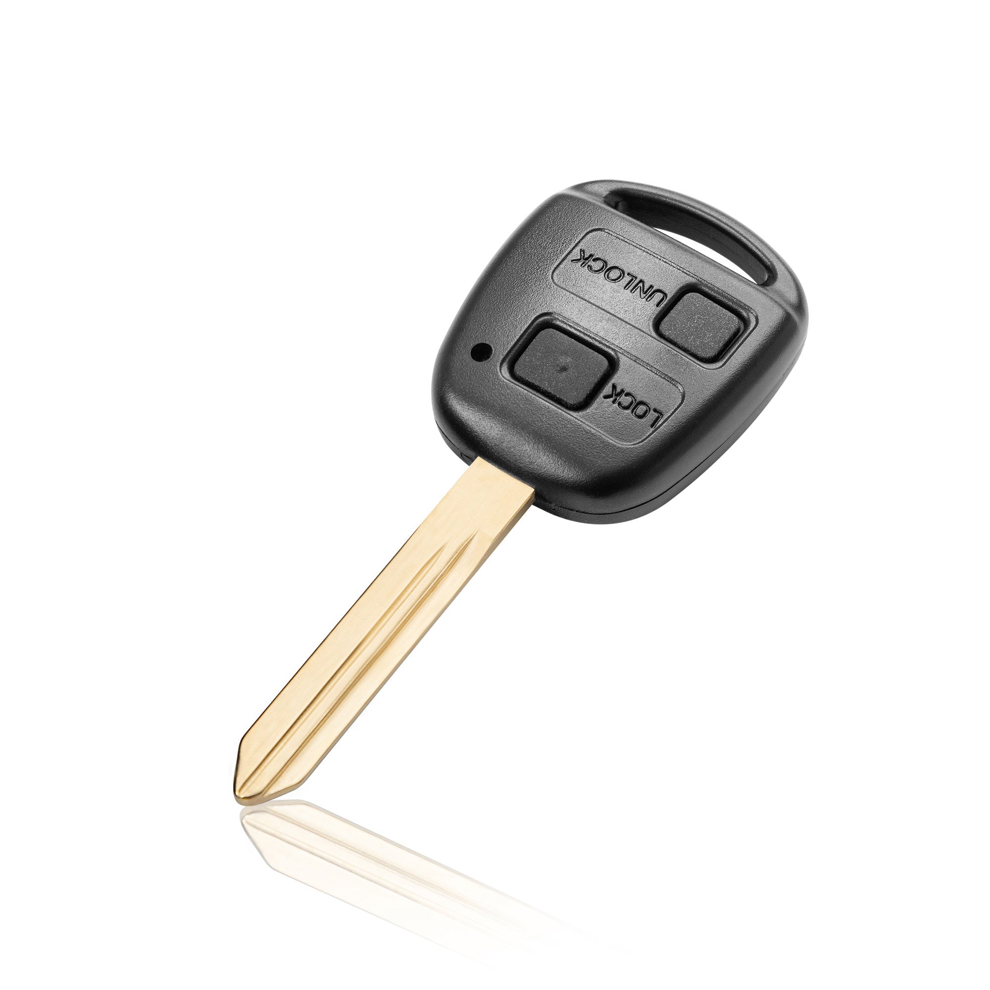 Toyota Schlüsselgehäuse – 2 Tasten | Schlüsselbart TOY47