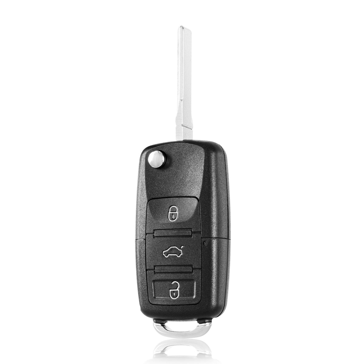 VW / Skoda / Seat Schlüsselgehäuse – 3 Tasten | LED mittig