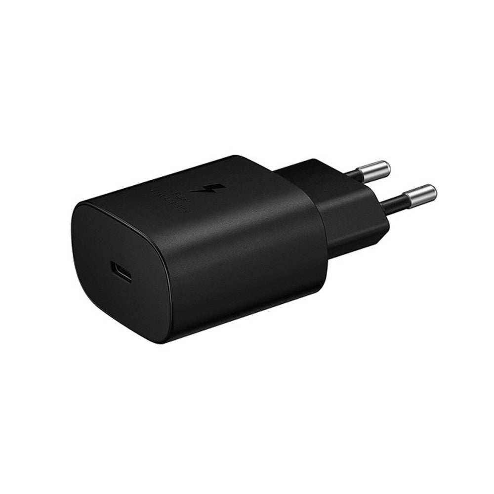 Ładowarka sieciowa USB-C 25W PD PPS czarna – widok portu USB-C