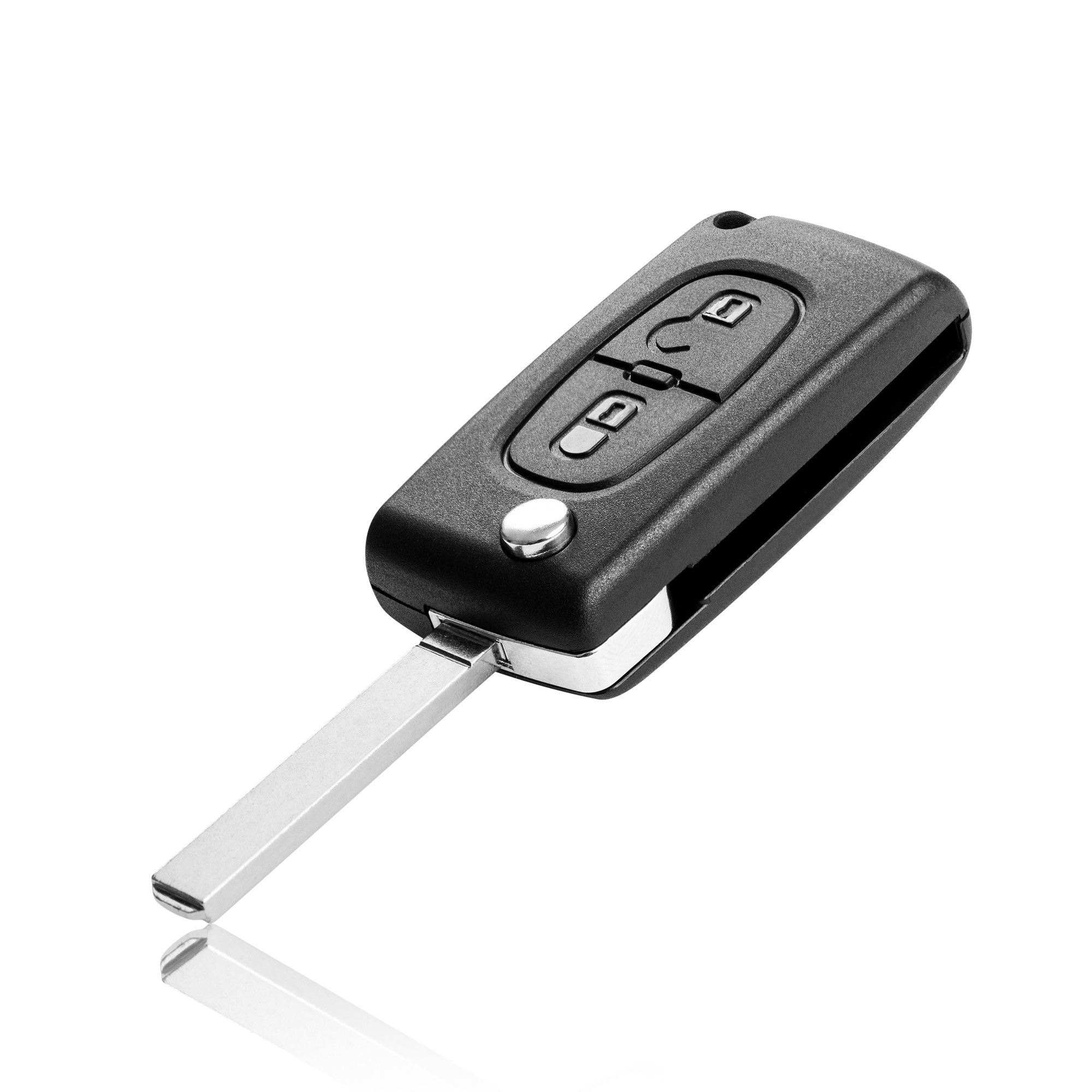 Peugeot / Citroën Schlüsselgehäuse – 2 Tasten | CE0523