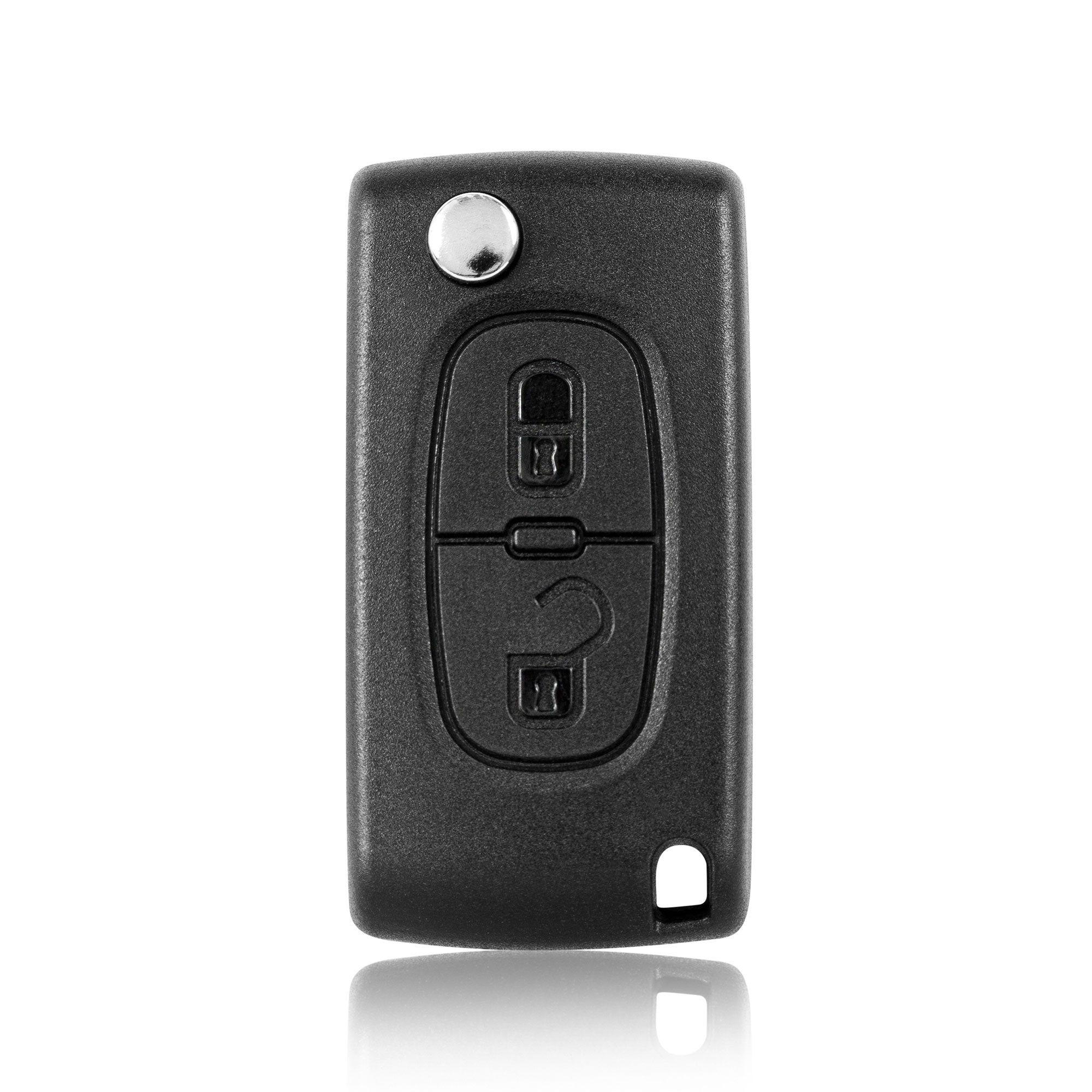Peugeot / Citroën Schlüsselgehäuse – 2 Tasten | CE0523
