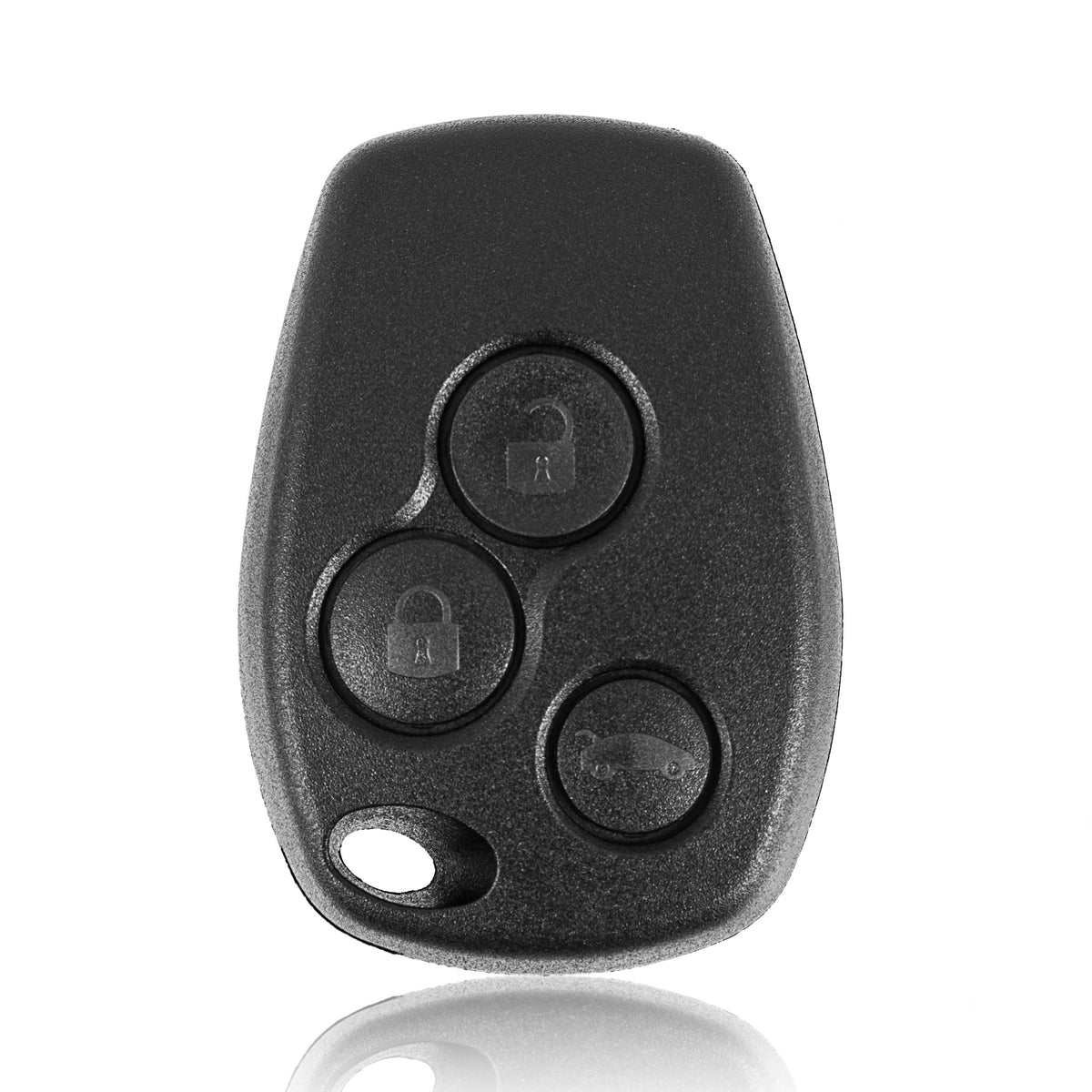 Renault / Dacia / Opel Schlüsselgehäuse – 3 Tasten | ohne Schlüsselbart | 9,5 × 2,5 mm
