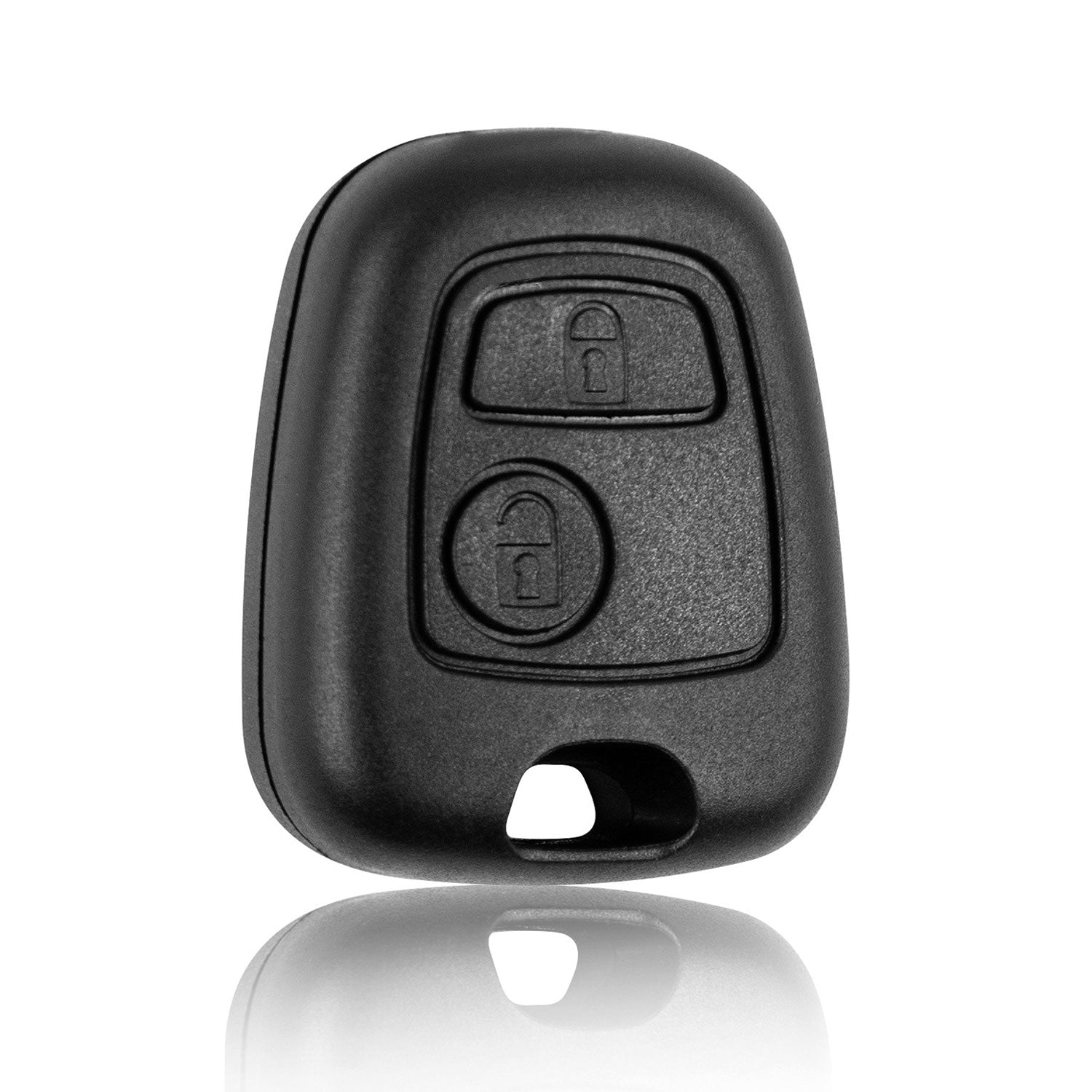 Peugeot / Citroën / Toyota Schlüsselgehäuse – 2 Tasten | ohne Schlüsselbart | 8,2 × 3 mm