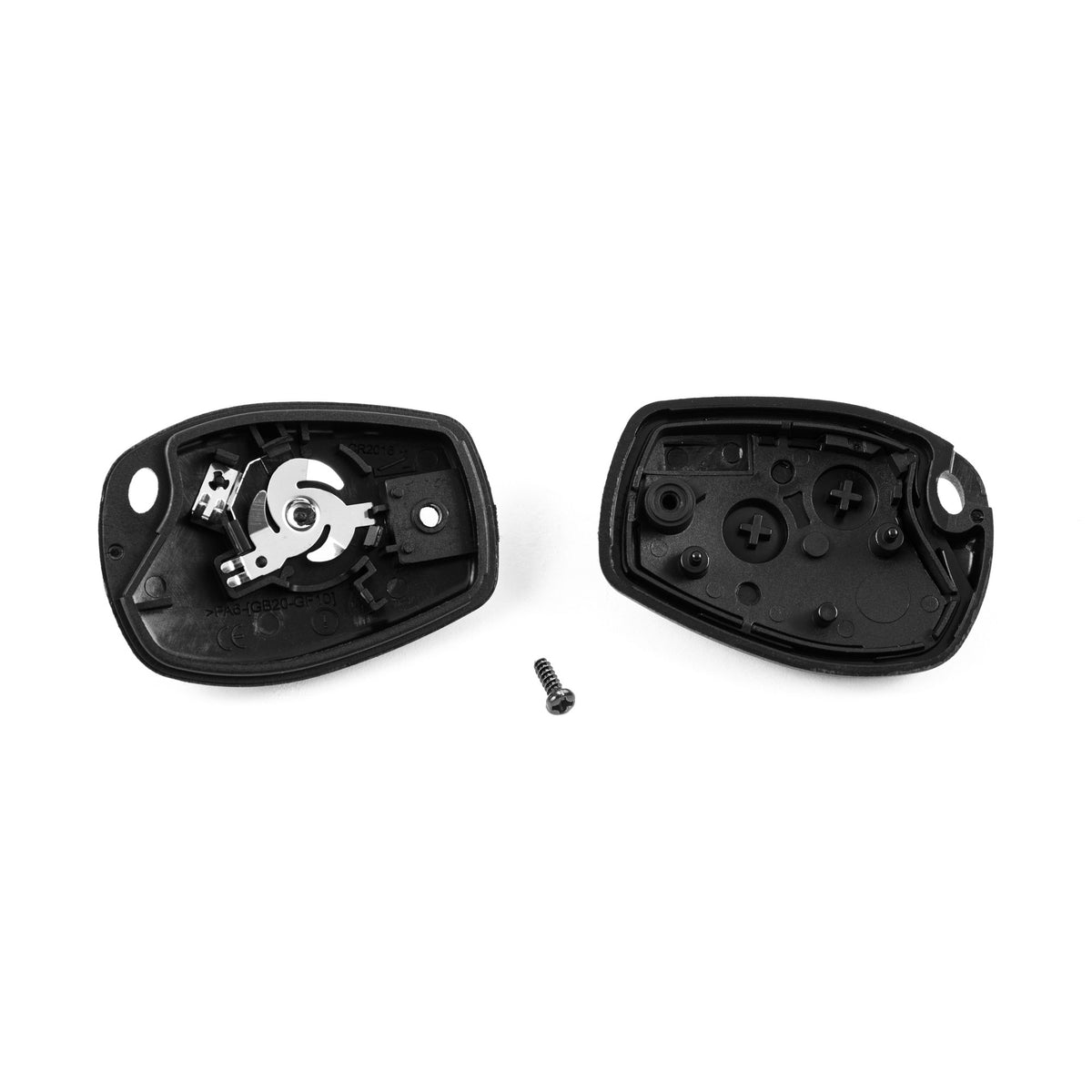 Renault / Dacia / Opel Schlüsselgehäuse – 2 Tasten | ohne Schlüsselbart | 9,5 × 2,5 mm