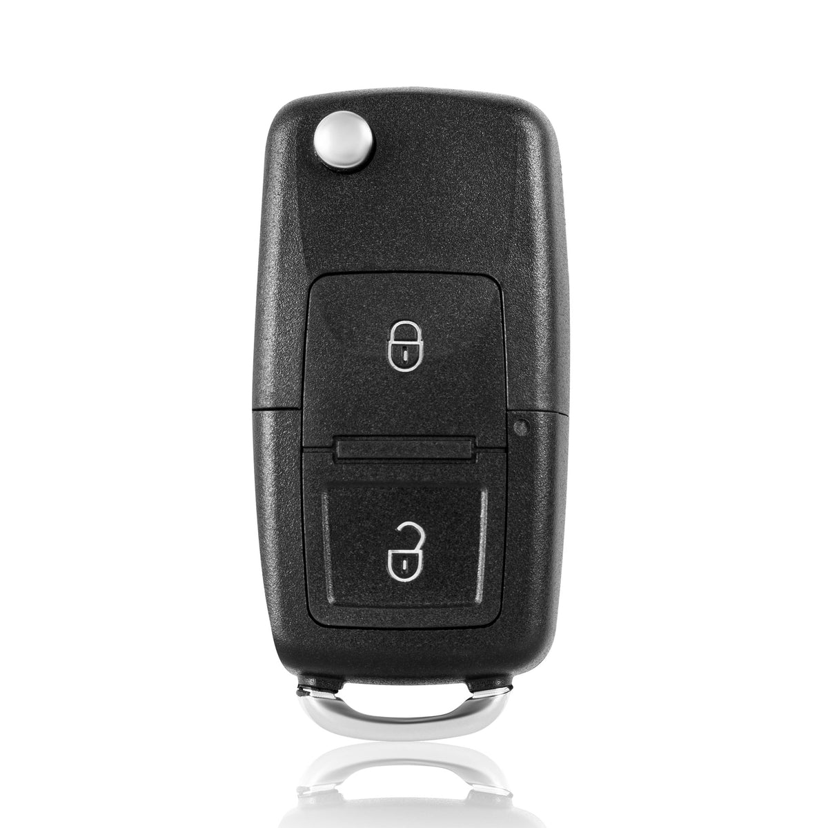 VW / Skoda / Seat Schlüsselgehäuse – 2 Tasten | LED mittig