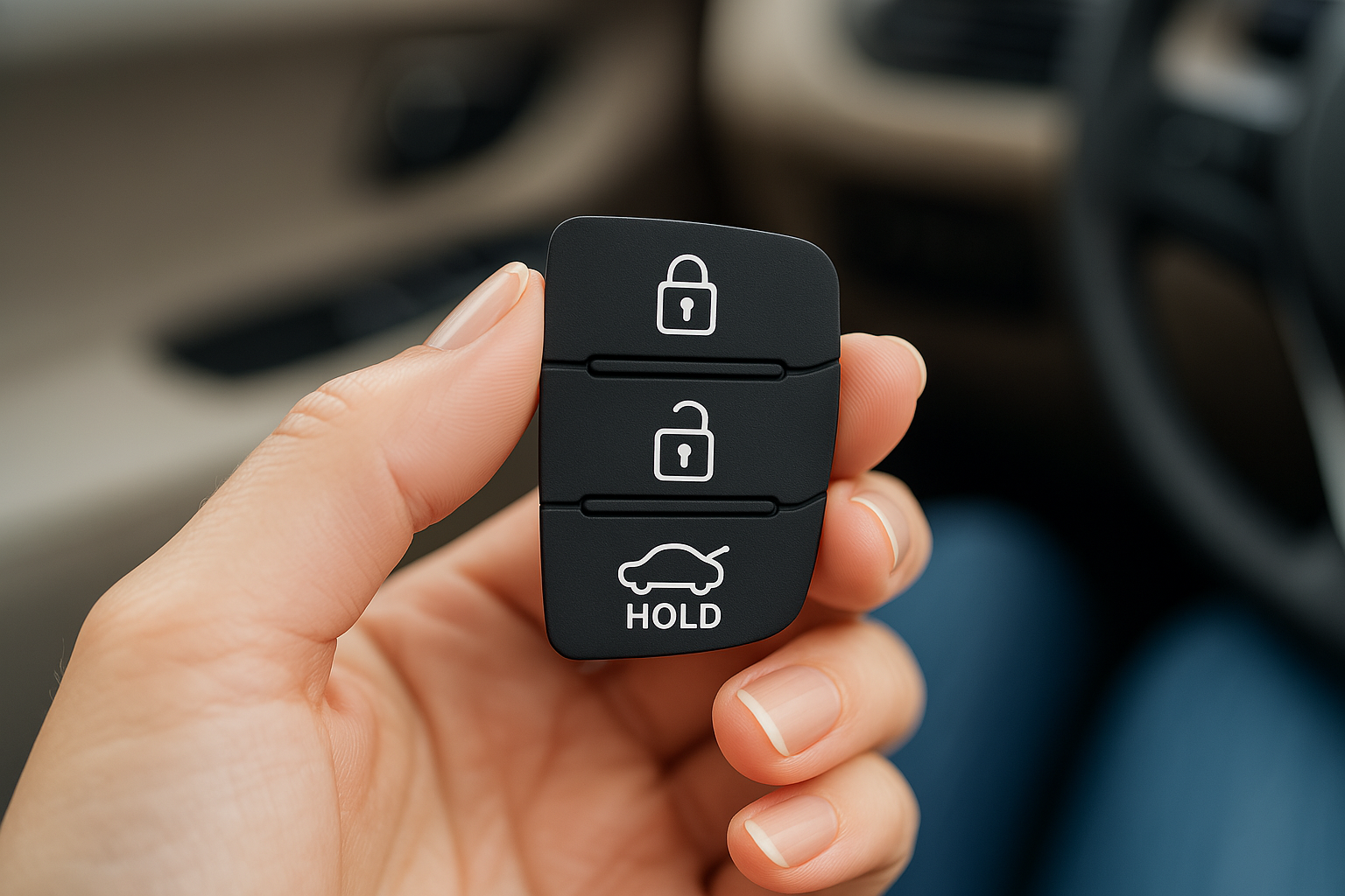 Gummis für die Tasten der Hyundai-Fernbedienung – 3 Tasten