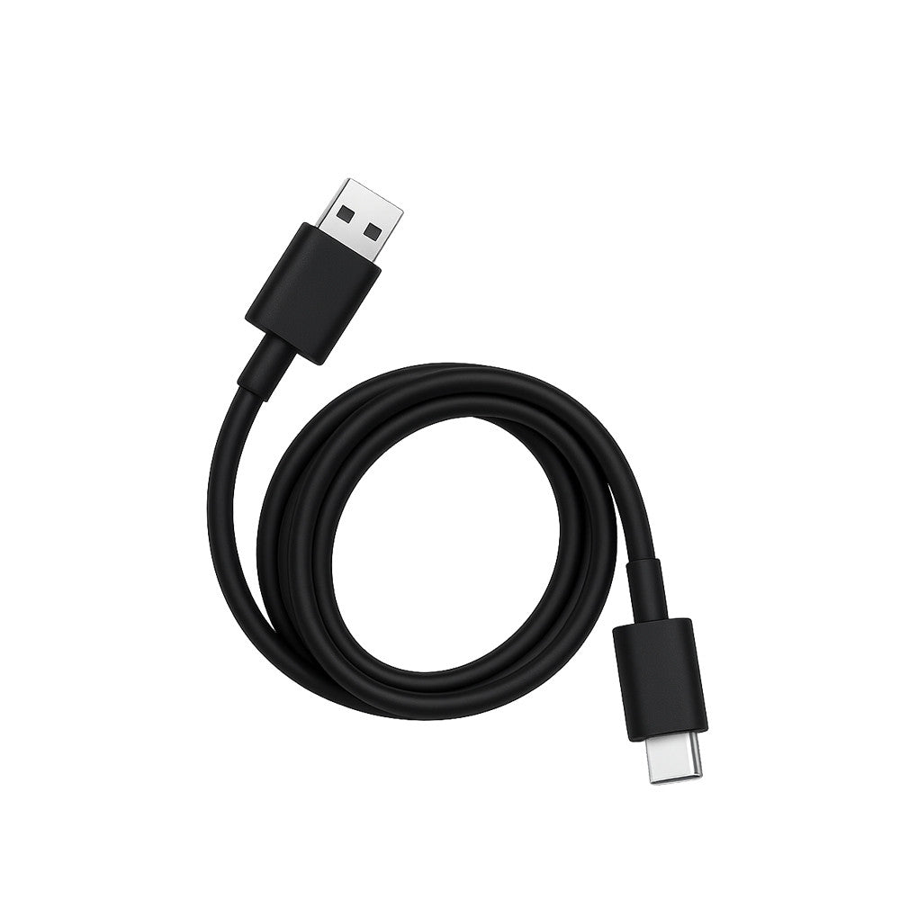 Kabel Teltech TCA-04 USB-A do USB-C 100W 5A 1 m czarny